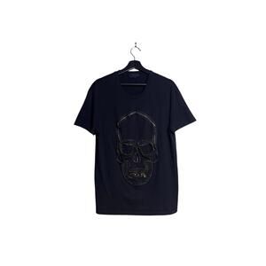 Alexander McQueen Zipper Skull T-Shirt L 2014 Made in Italy